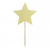 zapichy dortu hvezdy zlate 11,5cm KPM19 019B 02