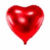foliovy balonek srdce cervene 45cm FB9M 007 01