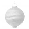 LED papir lampion bily LAO30 008 01