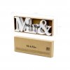dreveny napis mr mrs 50x9,5cm DN5 008 04