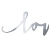 napis love stribrny 6x20cm 6ks DNT1 018 02