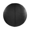 lampion cerny 20cm LAP20 010 01