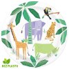 papirove talire zvireci safari 23cm 8ks 73925EU 01