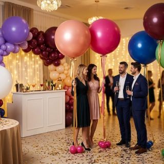 🎈 Velké balónky = velký dojem! ✨ Dodejte své oslavě styl a vytvořte výzdobu, kterou nikdo nepřehlédne. Obří balónky jsou...