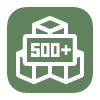500+ products