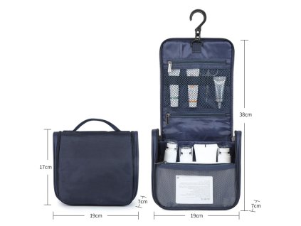 Faltbare Toilettentasche Partizan Tactical FTB-1 Blau