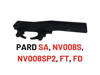 Rusan Quick-release mount for Picatinny/Weaver rails for PARD NV008S, SA, FT, FD1