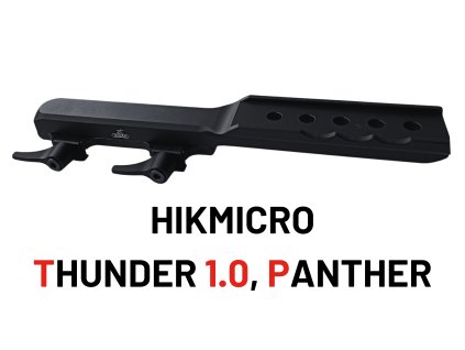 Rusan Quick-release mount for Picatinny/Weaver rails for HIKMICRO THUNDER 1.0, PANTHER 1.0, 2.0
