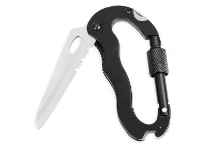 Carabiner-multitool 5 in 1 Partizan Tactical MT1 Black