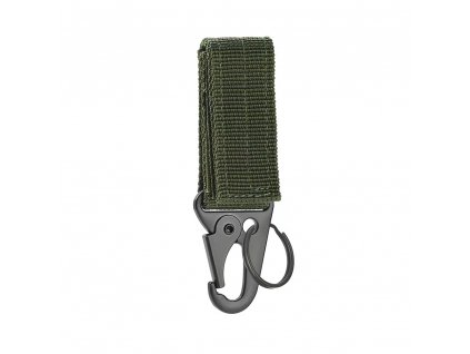 Tactical carabiner with strap Partizan Tactical HBN 1 Olive