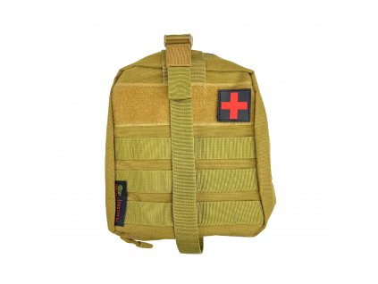 Große taktische Partizan Tactical IFAK-Tasche 2L Coyote