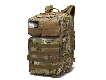 Taktischer Rucksack 40L mit Molle-System (BPT9-40) Molle Camo
