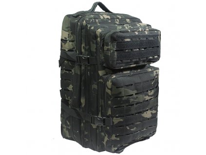 Taktischer Rucksack 40L mit Molle-Laser-Cut-System (BPT9-40) Camo Black