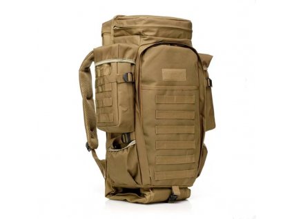 Tactical backpack 70 L with weapon cover  (BPT8-70) Coyote
