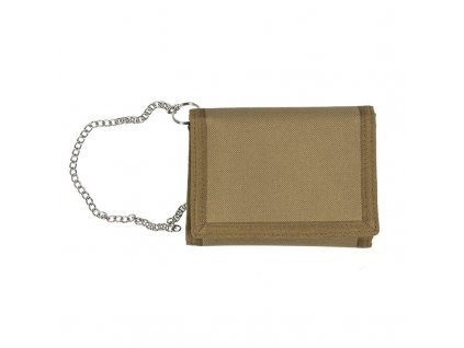Mil-Tec Wallet with chain Coyote