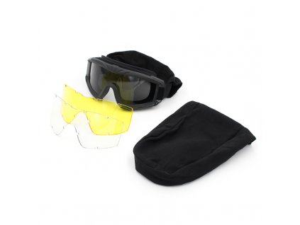 Kvalitni takticke bryle Partizan Tactical TGM2 Black