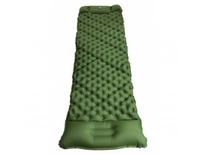 Nafukovací matrace s vestavenou pumpou na spani Partizan Tactical Matress 1 Dark Green