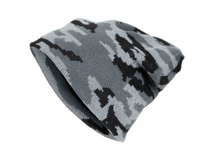 Fine Knit Beanie Hat MFH Camo