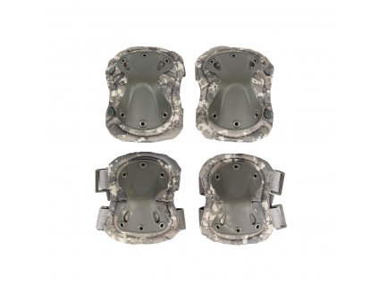 Partizan Tactical Set anatomischer Knie- und Ellbogenschützer Anatomic EKP ACU Pixel