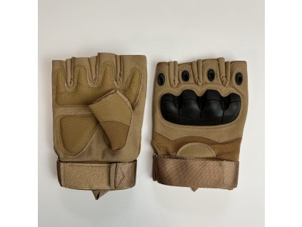 Fingerlose taktische Handschuhe Handschuhe HF 1 Coyote