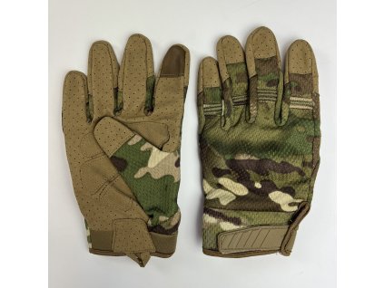 Taktische Handschuhe (mit Fingern) FF 5 Camo