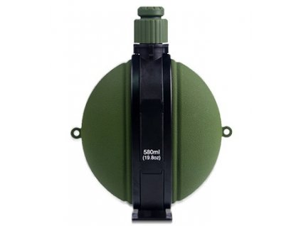 Skládací lahev s karabinou KT-580 Olivová