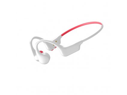 Kopfhörer Runnero WP Weiß+Rot
