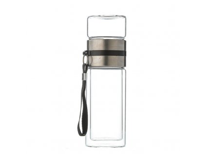 Tea Thermos Silver Glass 250