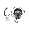 Taktická sluchátka na prilbu Active Helmet Headset Olive