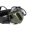 Taktická sluchátka na prilbu Active Helmet Headset Olive