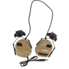 Partizan Tactical Coyote Active Headset with Microphone