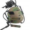 Taktická sluchátka na helmu Ork Hunter Active Headset camo