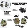 Taktická sluchátka na helmu Ork Hunter Active Headset camo