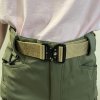 Taktický nylonový opasek s kovovou přezkou Partizan Tactical Belt Nylon Fast Coyote