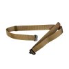 Taktický nylonový opasek s kovovou přezkou Partizan Tactical Belt Nylon Fast Coyote