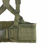 Tactical belt with suspenders and MOLLE attachment system Partizan Tactical Belt5 Straps Olive