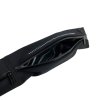 Bežecký opasek vodeodolný a reflexný s dvoma vreckami Partizan Tactical Running Belt Black