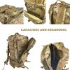 Tactical backpack 40 L with Molle system (BPT9-40) Molle ACU Pixel