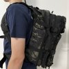 Taktischer Rucksack 40L mit Molle-Laser-Cut-System (BPT9-40) Camo Black