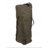 US Polyester Mil-Tec Double Strap Duffle Bag Olive