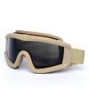 Taktische Schutzbrille vom Typ Maske Partizan Tactical TGM-2 Coyote