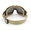 Taktische Schutzbrille vom Typ Maske Partizan Tactical TGM-2 Coyote