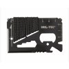 Přežití Tool Card paracord s pouzdrem Mil-Tec Black