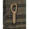 Schlüsselanhänger Paracord mit Karabinerhaken Molle Mil-Tec Coyote