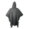 Poncho-Regenmantel Partizan Tactical Schwarz