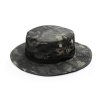 Taktický klobouk s širokým lemem Partizan Tactical Hat Black Camo