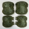 Sada kolenních a loketních chráničů Partizan Tactical Anatomic EKP Olive