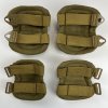 Partizan Tactical Set anatomischer Knie- und Ellbogenschützer Anatomic EKP Coyote