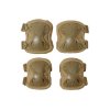 Partizan Tactical Set anatomischer Knie- und Ellbogenschützer Anatomic EKP Coyote