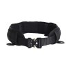 Tactical belt with high-quality metal quick-release buckle and Molle fastening system Belt2 Black